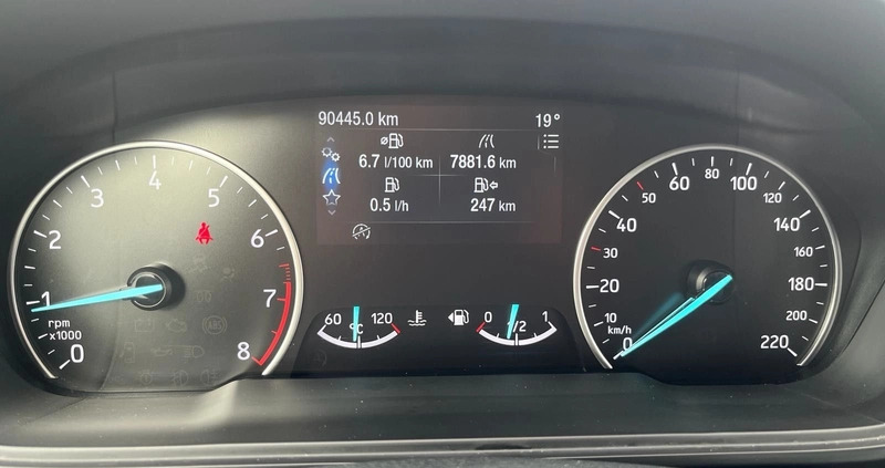Ford EcoSport cena 55900 przebieg: 90005, rok produkcji 2019 z Strzelce Krajeńskie małe 352